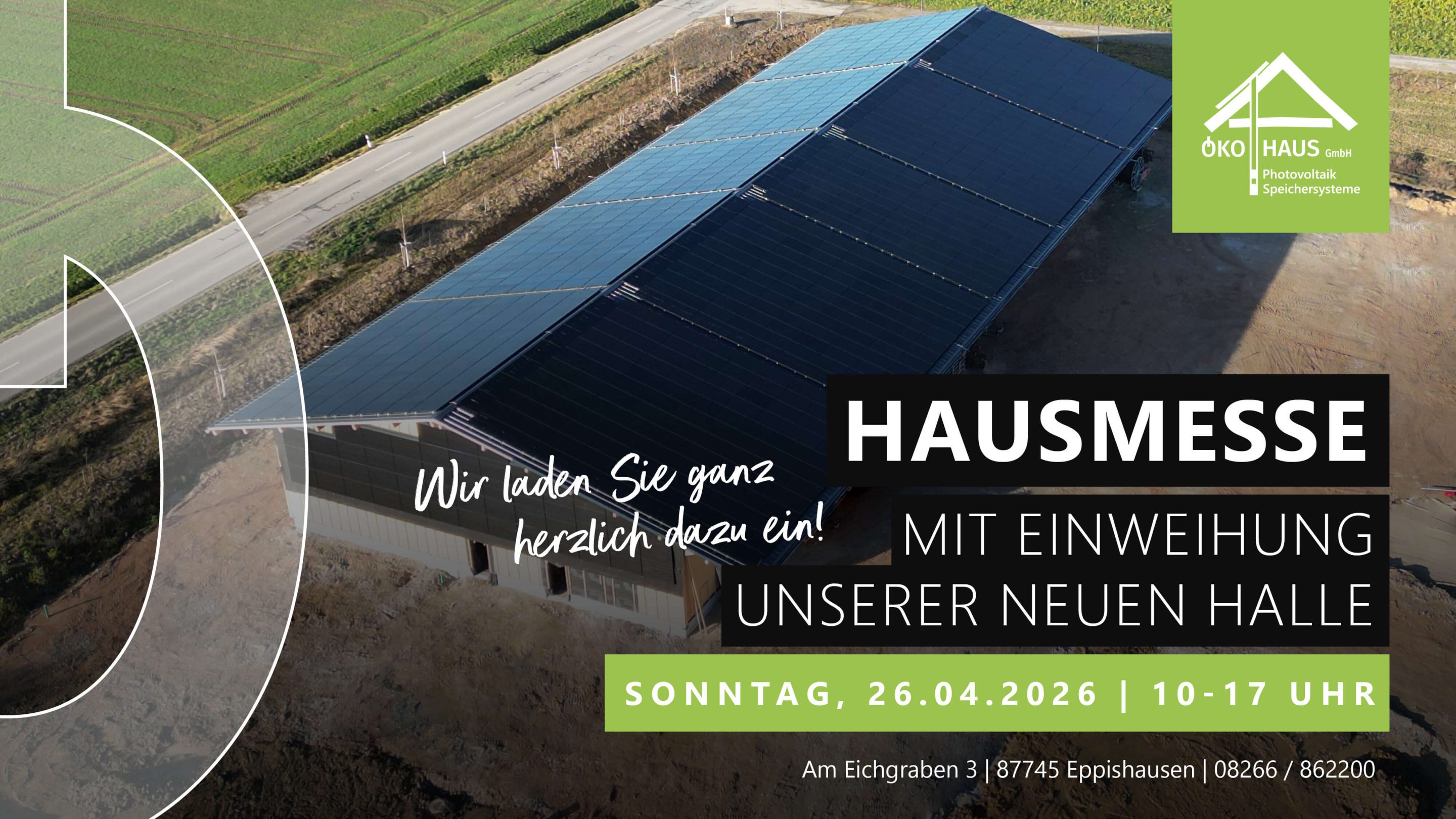 Ökohaus Popup Banner Hausmesse 2026