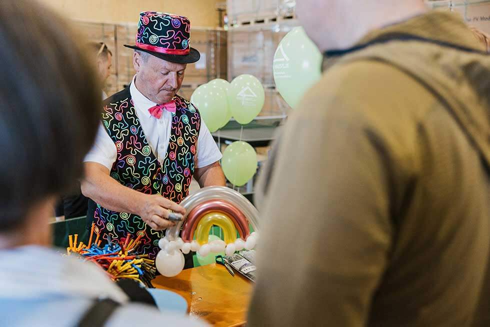 Ökohaus Hausmesse 2026 Luftballonkünstler